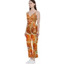 Oranges Patterns Tropical Fruits, Citrus Fruits V-Neck Camisole Jumpsuit View2