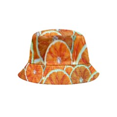 Oranges Patterns Tropical Fruits, Citrus Fruits Bucket Hat (kids) by nateshop