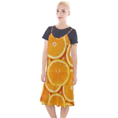 Oranges Textures, Close-up, Tropical Fruits, Citrus Fruits, Fruits Camis Fishtail Dress by nateshop