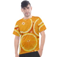 Oranges Textures, Close-up, Tropical Fruits, Citrus Fruits, Fruits Men s Sport Top by nateshop