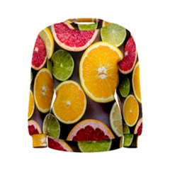 Oranges, Grapefruits, Lemons, Limes, Fruits Women s Sweatshirt