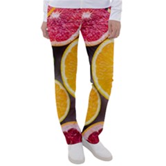 Oranges, Grapefruits, Lemons, Limes, Fruits Women s Casual Pants