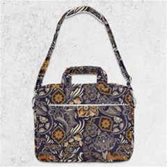 Paisley Texture, Floral Ornament Texture Macbook Pro 13  Shoulder Laptop Bag  by nateshop