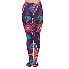 Pattern, Ornament, Motif, Colorful Tights by nateshop