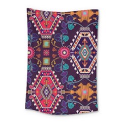 Pattern, Ornament, Motif, Colorful Small Tapestry