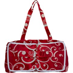 Patterns, Corazones, Texture, Red, Multi Function Bag by nateshop