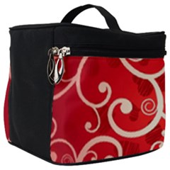 Patterns, Corazones, Texture, Red, Make Up Travel Bag (big)