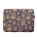 Paws Patterns, Creative, Footprints Patterns 15  Vertical Laptop Sleeve Case With Pocket View2