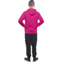 Pink Pattern, Abstract, Background, Bright, Desenho Men s Pullover Hoodie View2