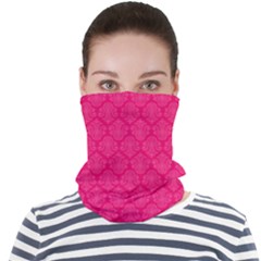 Pink Pattern, Abstract, Background, Bright, Desenho Face Seamless Bandana (adult) by nateshop