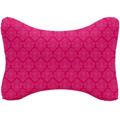 Pink Pattern, Abstract, Background, Bright, Desenho Seat Head Rest Cushion by nateshop