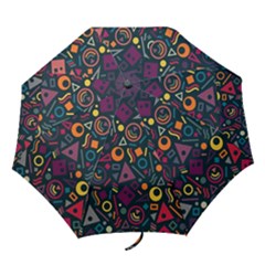 Random, Abstract, Forma, Cube, Triangle, Creative Folding Umbrellas