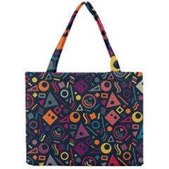 Random, Abstract, Forma, Cube, Triangle, Creative Mini Tote Bag