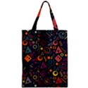 Random, Abstract, Forma, Cube, Triangle, Creative Zipper Classic Tote Bag View1