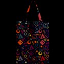 Random, Abstract, Forma, Cube, Triangle, Creative Zipper Classic Tote Bag View2