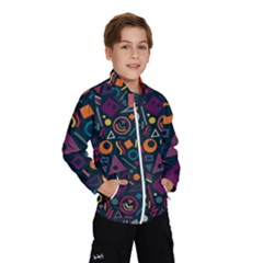 Random, Abstract, Forma, Cube, Triangle, Creative Kids  Windbreaker