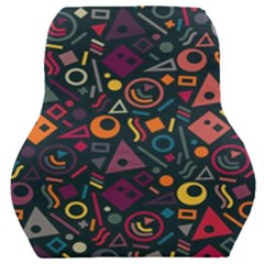 Random, Abstract, Forma, Cube, Triangle, Creative Car Seat Back Cushion  by nateshop