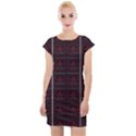 Cryptic Cross Cap Sleeve Bodycon Dress View1