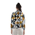 Pattern Tile Squares Triangles Seamless Geometry Women s Windbreaker View2