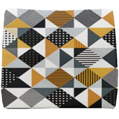 Pattern Tile Squares Triangles Seamless Geometry Seat Cushion