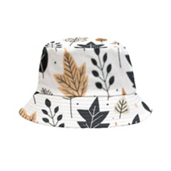 Autumn Leaves Fall Pattern Design Decor Nature Season Beauty Foliage Decoration Background Texture Bucket Hat