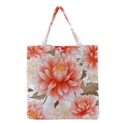 Flowers Plants Sample Design Rose Garden Flower Decoration Love Romance Bouquet Grocery Tote Bag