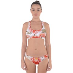 Flowers Plants Sample Design Rose Garden Flower Decoration Love Romance Bouquet Cross Back Hipster Bikini Set