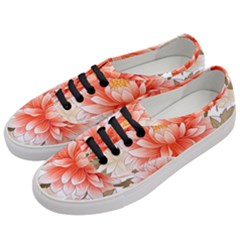 Flowers Plants Sample Design Rose Garden Flower Decoration Love Romance Bouquet Women s Classic Low Top Sneakers