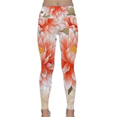 Flowers Plants Sample Design Rose Garden Flower Decoration Love Romance Bouquet Lightweight Velour Classic Yoga Leggings