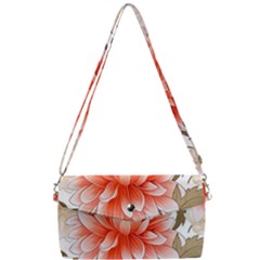 Flowers Plants Sample Design Rose Garden Flower Decoration Love Romance Bouquet Removable Strap Clutch Bag by Maspions