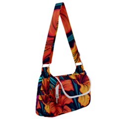 Hibiscus Flowers Colorful Vibrant Tropical Garden Bright Saturated Nature Multipack Bag