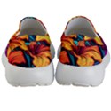 Hibiscus Flowers Colorful Vibrant Tropical Garden Bright Saturated Nature Kids Lightweight Slip Ons View4