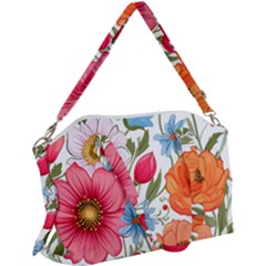 Flowers Plants Bouquets Decor Flower Decoration Garden Flower Shop Scent Romance Wallpaper Nature Canvas Crossbody Bag