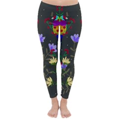 Bird Flower Plant Nature Classic Winter Leggings