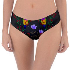 Bird Flower Plant Nature Reversible Classic Bikini Bottoms