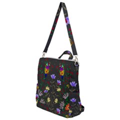 Bird Flower Plant Nature Crossbody Backpack