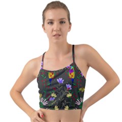 Bird Flower Plant Nature Mini Tank Bikini Top