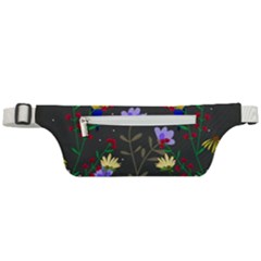 Bird Flower Plant Nature Active Waist Bag