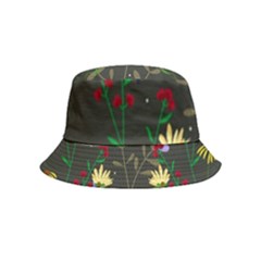 Bird Flower Plant Nature Bucket Hat (kids)