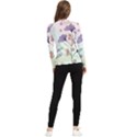 Flower Paint Flora Nature Plant Women s Long Sleeve Rash Guard View2