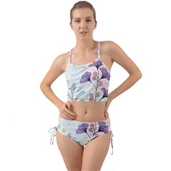 Flower Paint Flora Nature Plant Mini Tank Bikini Set