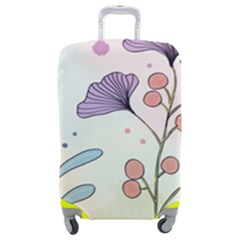 Flower Paint Flora Nature Plant Luggage Cover (medium)