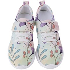 Flower Paint Flora Nature Plant Women s Velcro Strap Shoes by Maspions