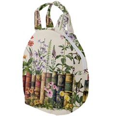 Books Flowers Book Flower Flora Floral Travel Backpack