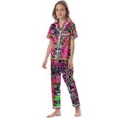 My Name Is Not Donna Kids  Satin Short Sleeve Pajamas Set by MRNStudios