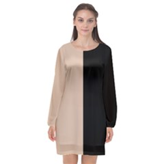 Fantastico Original Long Sleeve Chiffon Shift Dress  by FEMOriginal