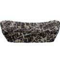 Rebel Life: Typography Black and White Pattern Car Seat Back Cushion  View3