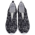 Rebel Life: Typography Black and White Pattern No Lace Lightweight Shoes View1