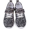 Rebel Life: Typography Black and White Pattern Women s Velcro Strap Shoes View1