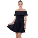 Fantastico Original Off Shoulder Velour Dress View1